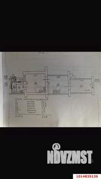 2-к квартира, вторичка, 44м2, 1/1 этаж
