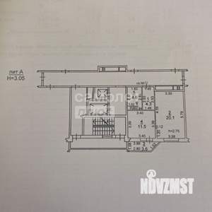 1-к квартира, вторичка, 41м2, 12/17 этаж
