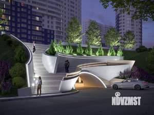 2-к квартира, строящийся дом, 62м2, 16/18 этаж