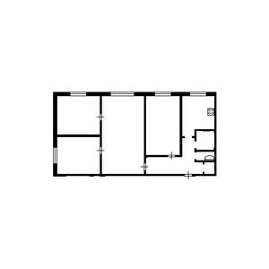 4-к квартира, вторичка, 62м2, 4/5 этаж