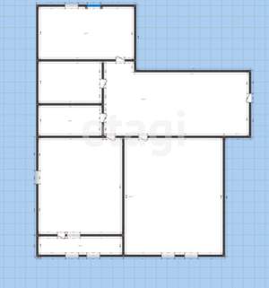 2-к квартира, вторичка, 68м2, 1/12 этаж