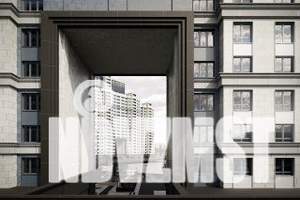 1-к квартира, строящийся дом, 52м2, 8/25 этаж