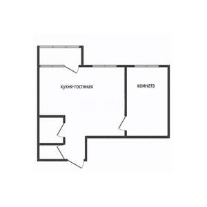 2-к квартира, вторичка, 49м2, 2/17 этаж
