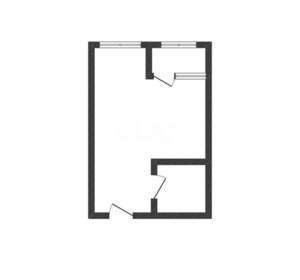 Студия квартира, вторичка, 30м2, 15/17 этаж