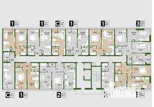 2-к квартира, вторичка, 61м2, 16/16 этаж