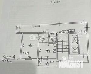 1-к квартира, вторичка, 39м2, 5/18 этаж