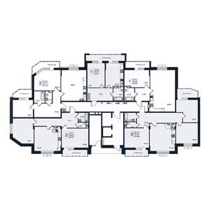 3-к квартира, вторичка, 107м2, 4/12 этаж
