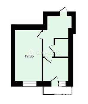 1-к квартира, вторичка, 40м2, 9/10 этаж
