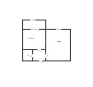 1-к квартира, вторичка, 40м2, 12/16 этаж