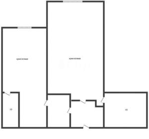 1-к квартира, вторичка, 43м2, 1/12 этаж