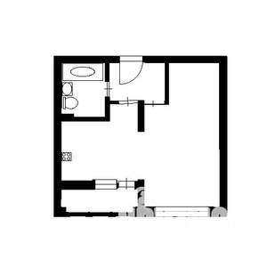 1-к квартира, вторичка, 34м2, 8/9 этаж