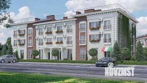 2-к квартира, строящийся дом, 68м2, 2/3 этаж