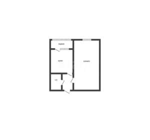 1-к квартира, сданный дом, 31м2, 12/16 этаж