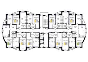 2-к квартира, вторичка, 66м2, 12/19 этаж