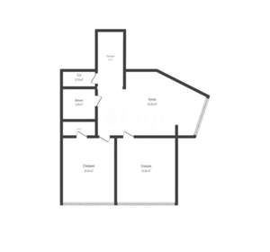 2-к квартира, вторичка, 91м2, 8/16 этаж