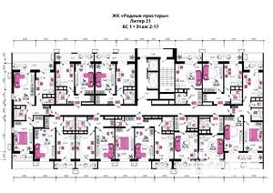 2-к квартира, вторичка, 60м2, 10/18 этаж