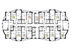 2-к квартира, вторичка, 66м2, 19/19 этаж