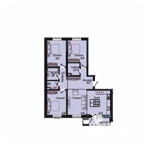 3-к квартира, вторичка, 94м2, 2/18 этаж