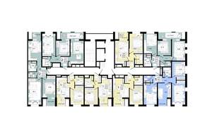 2-к квартира, вторичка, 58м2, 2/18 этаж