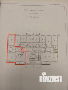 2-к квартира, вторичка, 64м2, 16/23 этаж