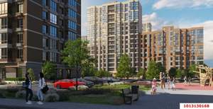 2-к квартира, строящийся дом, 49м2, 4/9 этаж