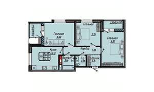 3-к квартира, вторичка, 75м2, 5/18 этаж