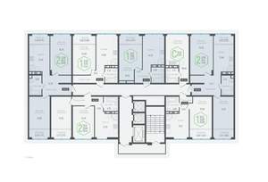 2-к квартира, вторичка, 54м2, 15/24 этаж