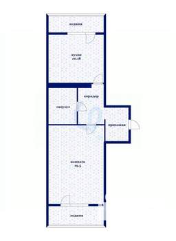 1-к квартира, вторичка, 42м2, 16/16 этаж