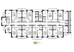 1-к квартира, вторичка, 48м2, 16/19 этаж