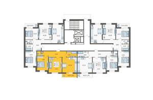 2-к квартира, вторичка, 58м2, 5/12 этаж