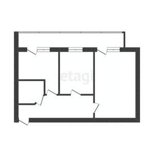 2-к квартира, вторичка, 68м2, 12/24 этаж