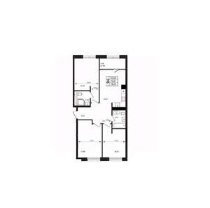 3-к квартира, вторичка, 78м2, 11/18 этаж