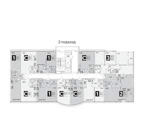 1-к квартира, вторичка, 45м2, 16/16 этаж