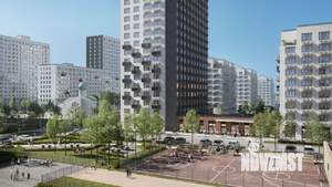 1-к квартира, строящийся дом, 36м2, 16/18 этаж