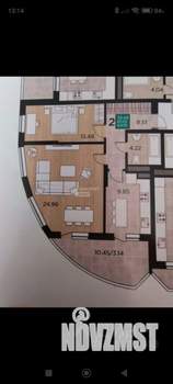 2-к квартира, вторичка, 75м2, 11/17 этаж