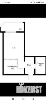 Студия квартира, вторичка, 26м2, 11/14 этаж