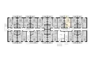 Студия квартира, строящийся дом, 26м2, 1/3 этаж