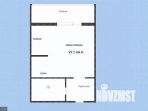 Студия квартира, вторичка, 30м2, 16/17 этаж