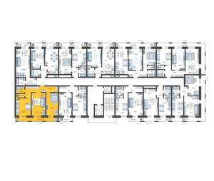 2-к квартира, строящийся дом, 67м2, 5/12 этаж