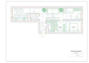 2-к квартира, вторичка, 72м2, 17/17 этаж