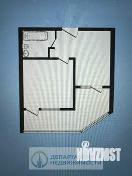 2-к квартира, вторичка, 55м2, 2/17 этаж