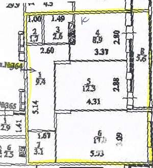 2-к квартира, вторичка, 55м2, 6/14 этаж