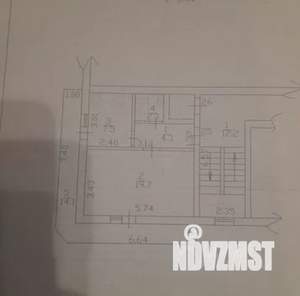 1-к квартира, вторичка, 34м2, 5/6 этаж
