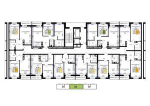 1-к квартира, вторичка, 35м2, 6/16 этаж
