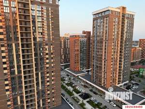 1-к квартира, сданный дом, 45м2, 17/24 этаж