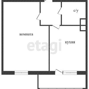 1-к квартира, вторичка, 39м2, 7/22 этаж