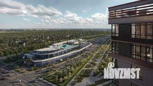 1-к квартира, строящийся дом, 38м2, 8/16 этаж