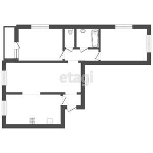 3-к квартира, вторичка, 105м2, 10/16 этаж