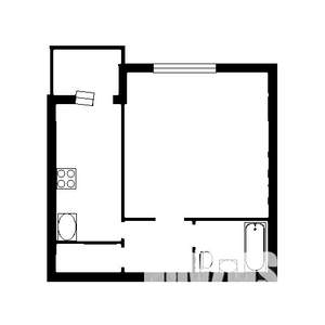 1-к квартира, вторичка, 37м2, 8/9 этаж