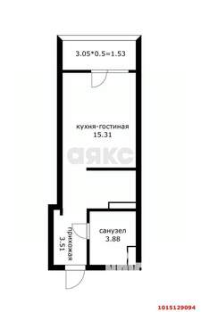 Студия квартира, вторичка, 24м2, 14/18 этаж